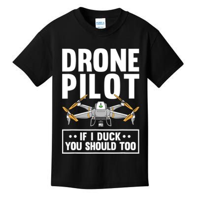 Funny Drone Pilot For RC Racing Pilots Flying FPV Kids T-Shirt