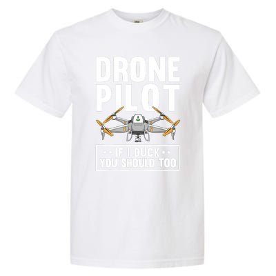 Funny Drone Pilot For RC Racing Pilots Flying FPV Garment-Dyed Heavyweight T-Shirt