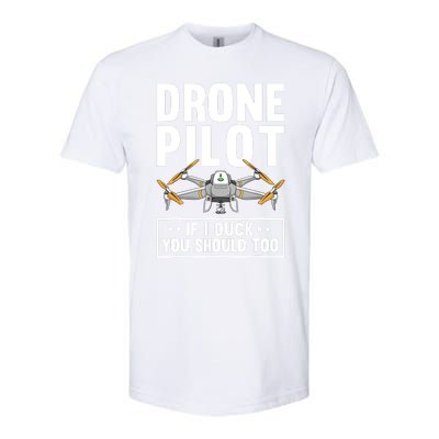 Funny Drone Pilot For RC Racing Pilots Flying FPV Softstyle CVC T-Shirt