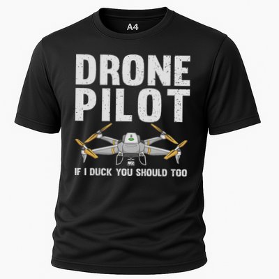Funny Drone Pilot Design For Women Drone Operator Performance Shirt