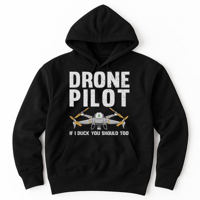 Funny Drone Pilot Design For Women Drone Operator Hoodie