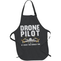 Funny Drone Pilot Design For Women Drone Operator Apron