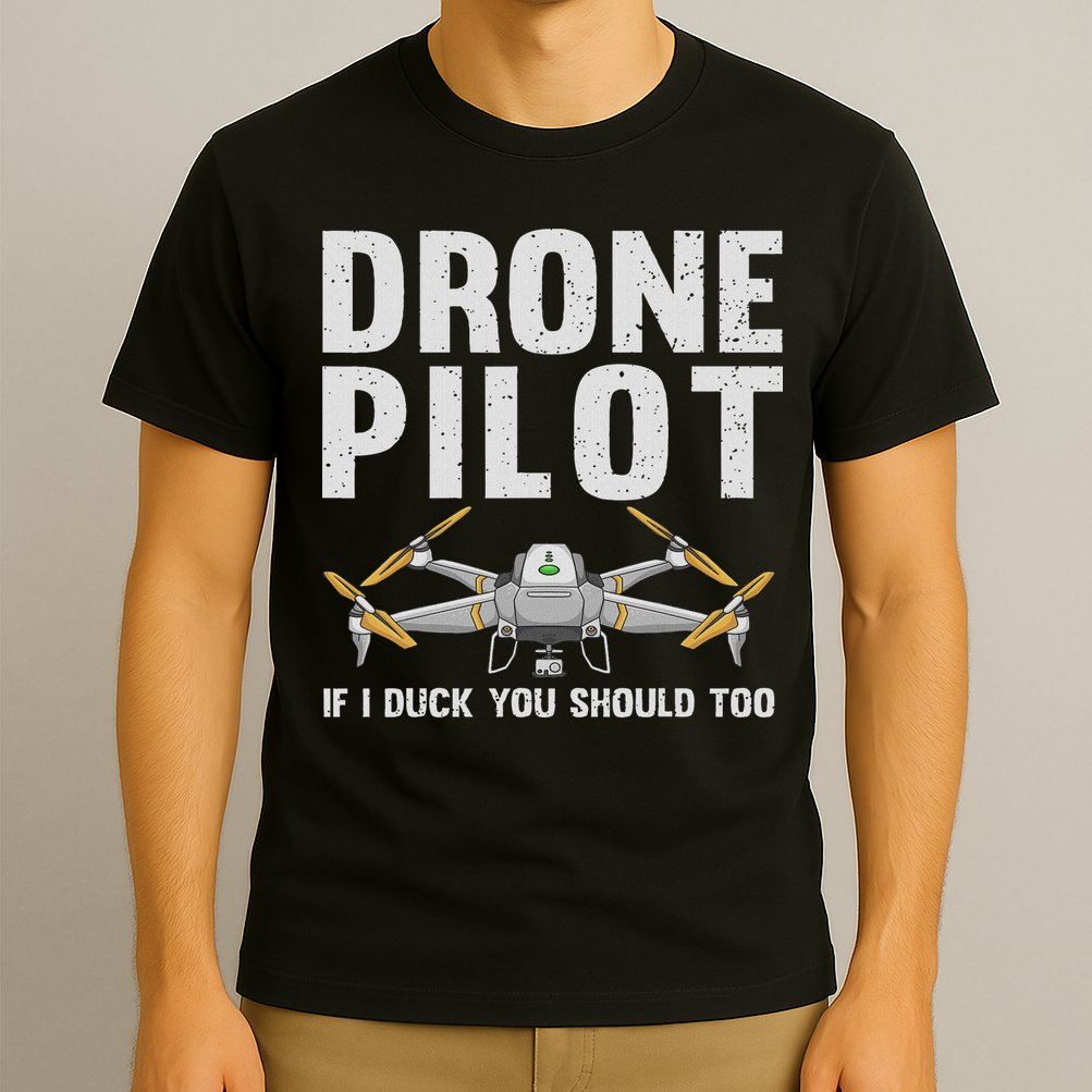 Funny Drone Pilot Design For Women Drone Operator T-Shirt