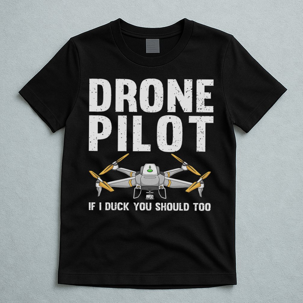 Funny Drone Pilot Design For Women Drone Operator T-Shirt