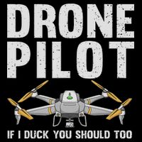 Funny Drone Pilot Design For Women Drone Operator 16 in Basic Backpack