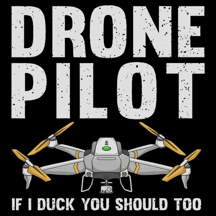 Funny Drone Pilot Design For Women Drone Operator 16 in Basic Backpack