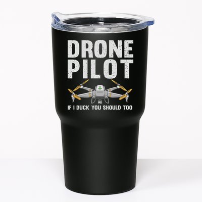 Funny Drone Pilot Design For Women Drone Operator Tumbler