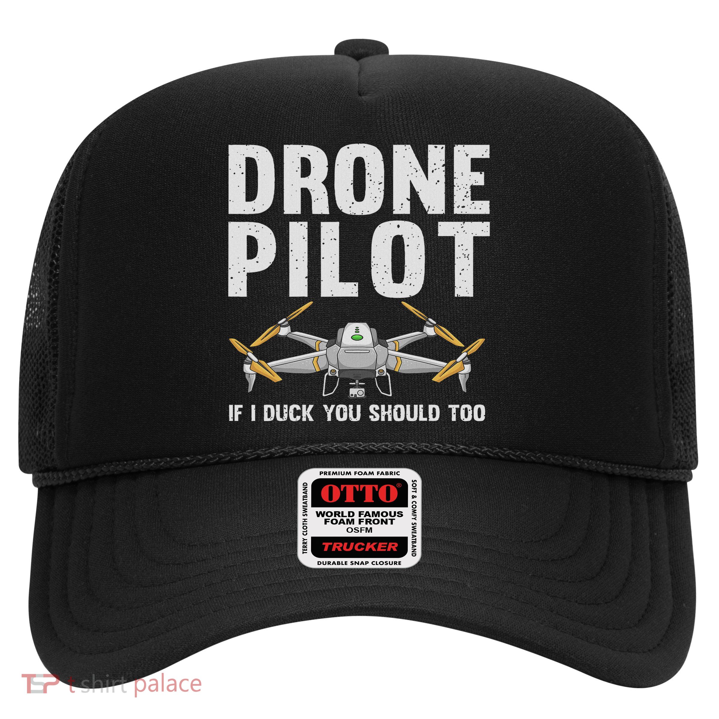 Funny Drone Pilot Design For Women Drone Operator Trucker Hat