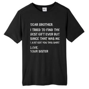 Fathers Day Presents For Brother Clothing Tall Fusion ChromaSoft Performance T-Shirt