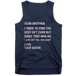 Fathers Day Presents For Brother Clothing Tank Top