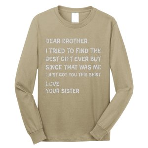 Fathers Day Presents For Brother Clothing Long Sleeve Shirt