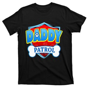 Funny DADDY Patrol Dog Mom Dad For Men Women T-Shirt