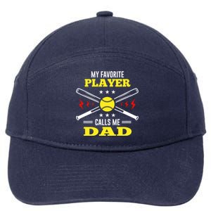 For Daddy Papa Gift 7-Panel Snapback Hat