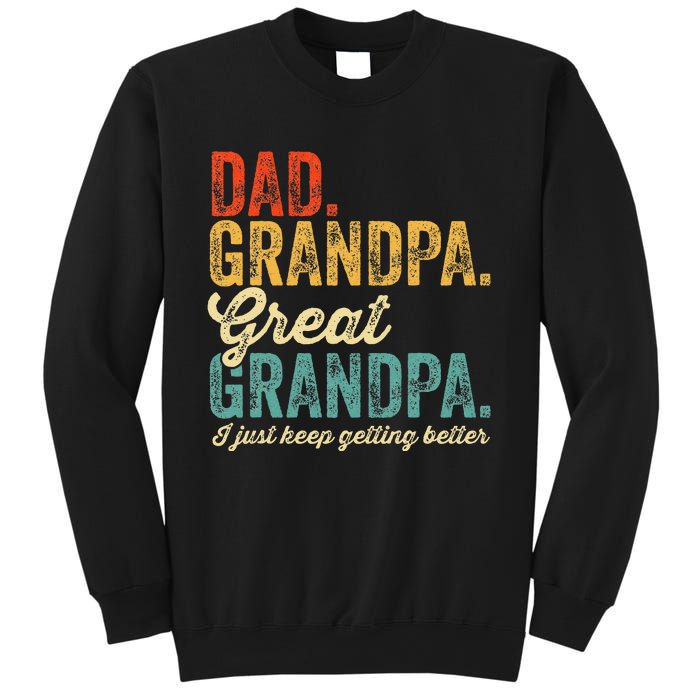 Fathers Day Present from Grandkid Dad Grandpa Great Grandpa Sweatshirt