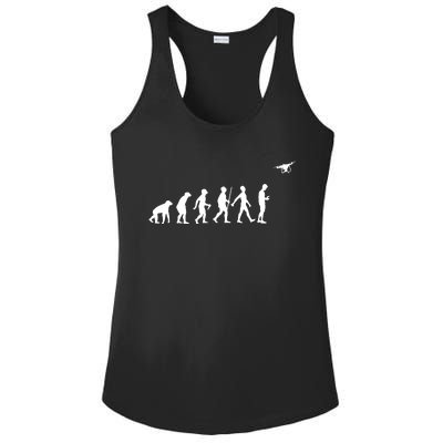 Funny Drone Pilot Design Men Women RC Flight Drone Operator Ladies PosiCharge Competitor Racerback Tank