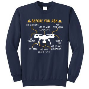 Funny Drone Pilot Shirts Before You Ask Drone Sweatshirt