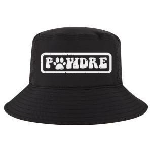 Fathers Day Pawdre Dog Cat Paw Dad Funny Fur Papa Daddy Cool Comfort Performance Bucket Hat