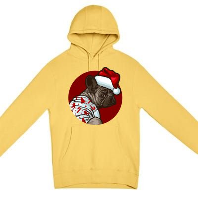 Funny Dog Pug Owner Gift Christmas Pug Gift Premium Pullover Hoodie