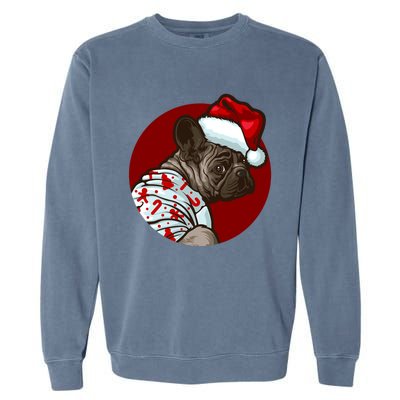 Funny Dog Pug Owner Gift Christmas Pug Gift Garment-Dyed Sweatshirt