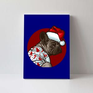 Funny Dog Pug Owner Gift Christmas Pug Gift Canvas