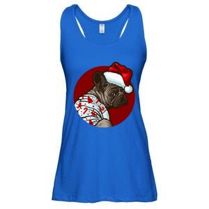 Funny Dog Pug Owner Gift Christmas Pug Gift Ladies Essential Flowy Tank