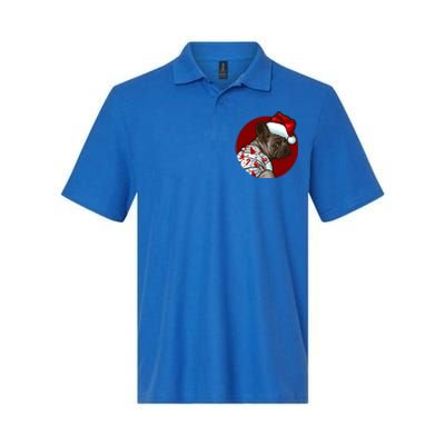 Funny Dog Pug Owner Gift Christmas Pug Gift Softstyle Adult Sport Polo