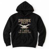 Funny Drone Pilot Design Drone Operator Hoodie