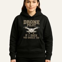 Funny Drone Pilot Design Drone Operator Hoodie