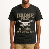 Funny Drone Pilot Design Drone Operator Tall T-Shirt
