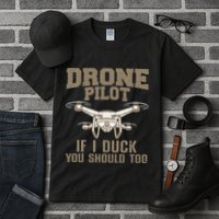 Funny Drone Pilot Design Drone Operator Tall T-Shirt