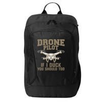 Funny Drone Pilot Design Drone Operator City Backpack