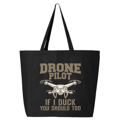 Funny Drone Pilot Design Drone Operator 25L Jumbo Tote
