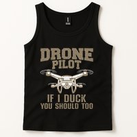 Funny Drone Pilot Design Drone Operator Tank Top
