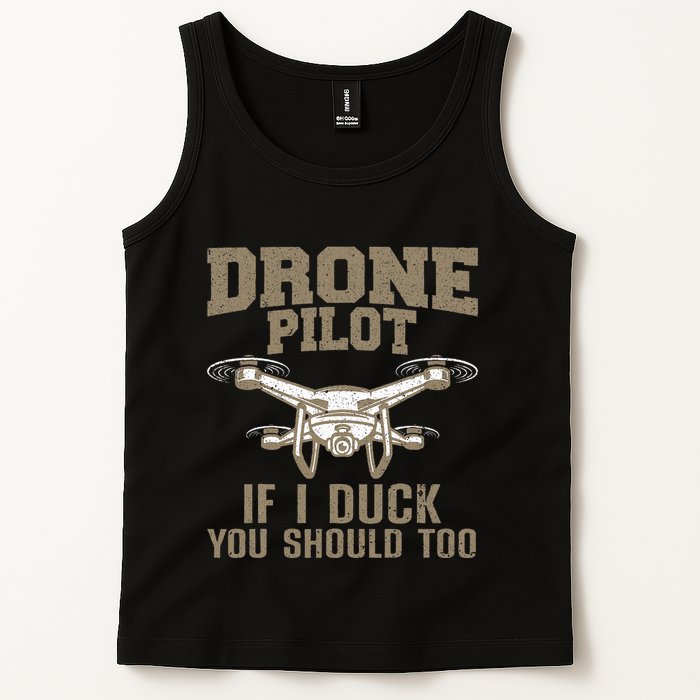 Funny Drone Pilot Design Drone Operator Tank Top