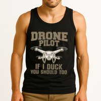 Funny Drone Pilot Design Drone Operator Tank Top