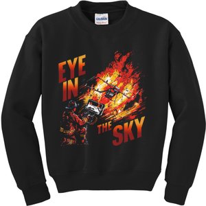 Firefighter Drone Pilot Tactical Response Fire Department Kids Sweatshirt