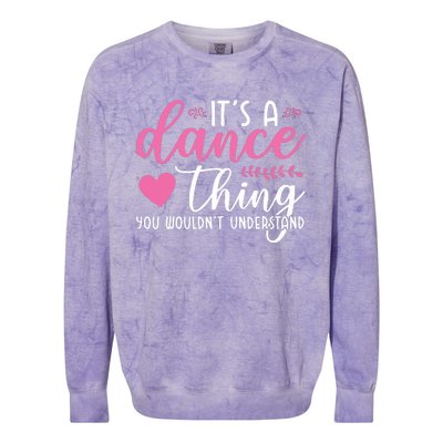 Funny Dance Quotes Colorblast Crewneck Sweatshirt