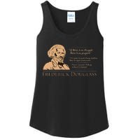 Frederick Douglass Quote For Black History Month Ladies Essential Tank