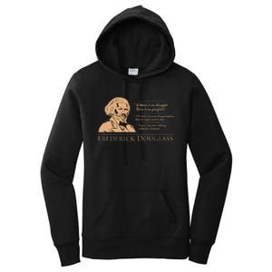 Frederick Douglass Quote For Black History Month Women's Pullover Hoodie