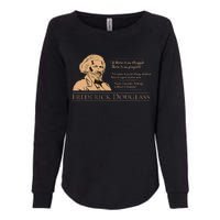 Frederick Douglass Quote For Black History Month Womens California Wash Sweatshirt