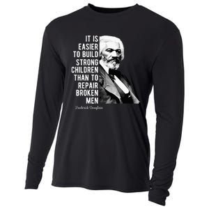 Frederick Douglass Quote For Black History Month Cooling Performance Long Sleeve Crew