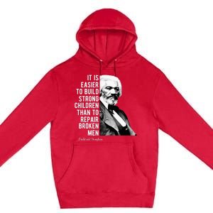 Frederick Douglass Quote For Black History Month Premium Pullover Hoodie