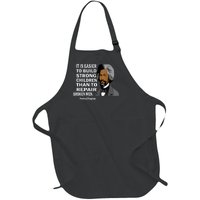 Frederick Douglass Quote Black History Month Full-Length Apron With Pockets