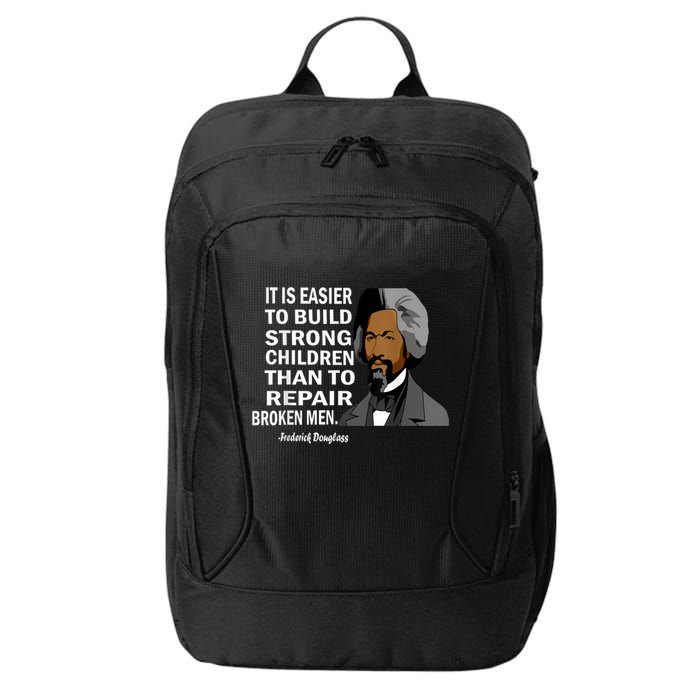 Frederick Douglass Quote Black History Month City Backpack