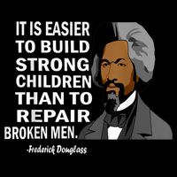 Frederick Douglass Quote Black History Month City Backpack