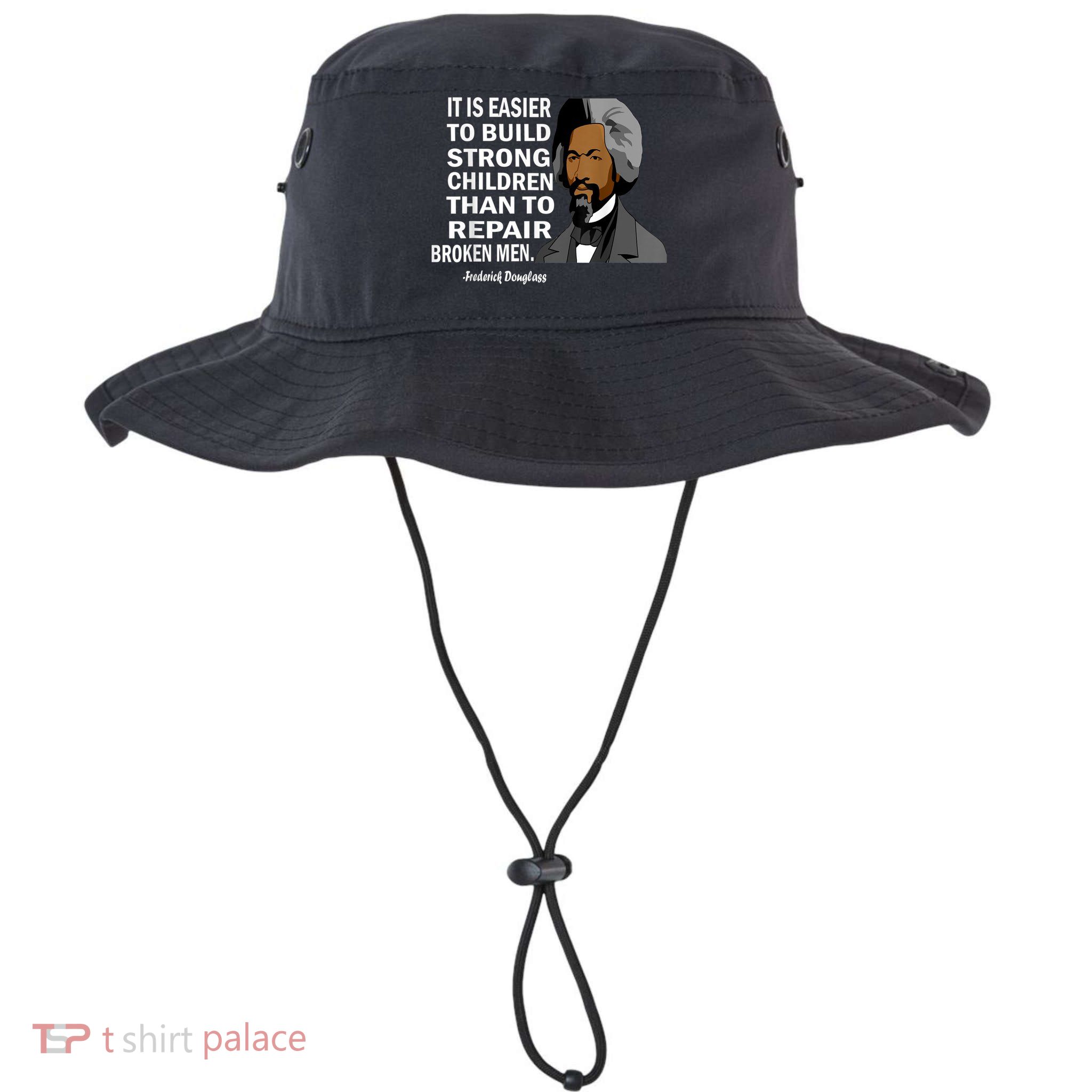 Frederick Douglass Quote Black History Month Bucket Hat