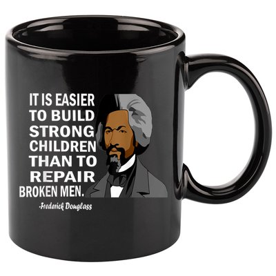 Frederick Douglass Quote Black History Month 11oz C Handle Ceramic Mug