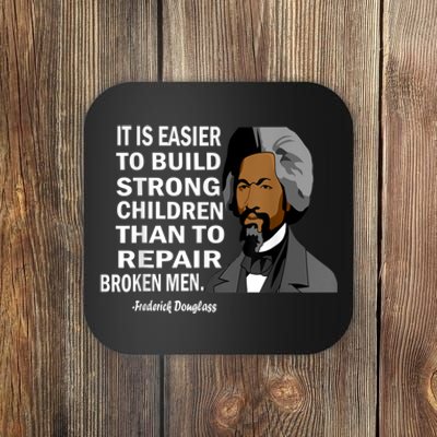 Frederick Douglass Quote Black History Month Coaster