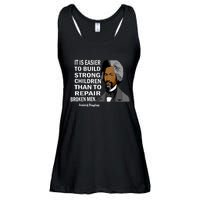 Frederick Douglass Quote Black History Month Ladies Essential Flowy Tank