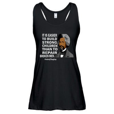 Frederick Douglass Quote Black History Month Ladies Essential Flowy Tank